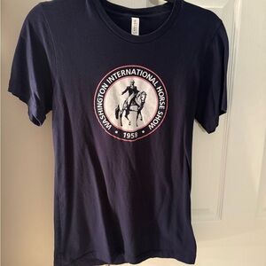 Washington International Horse Show Navy Graphic T-Shirt